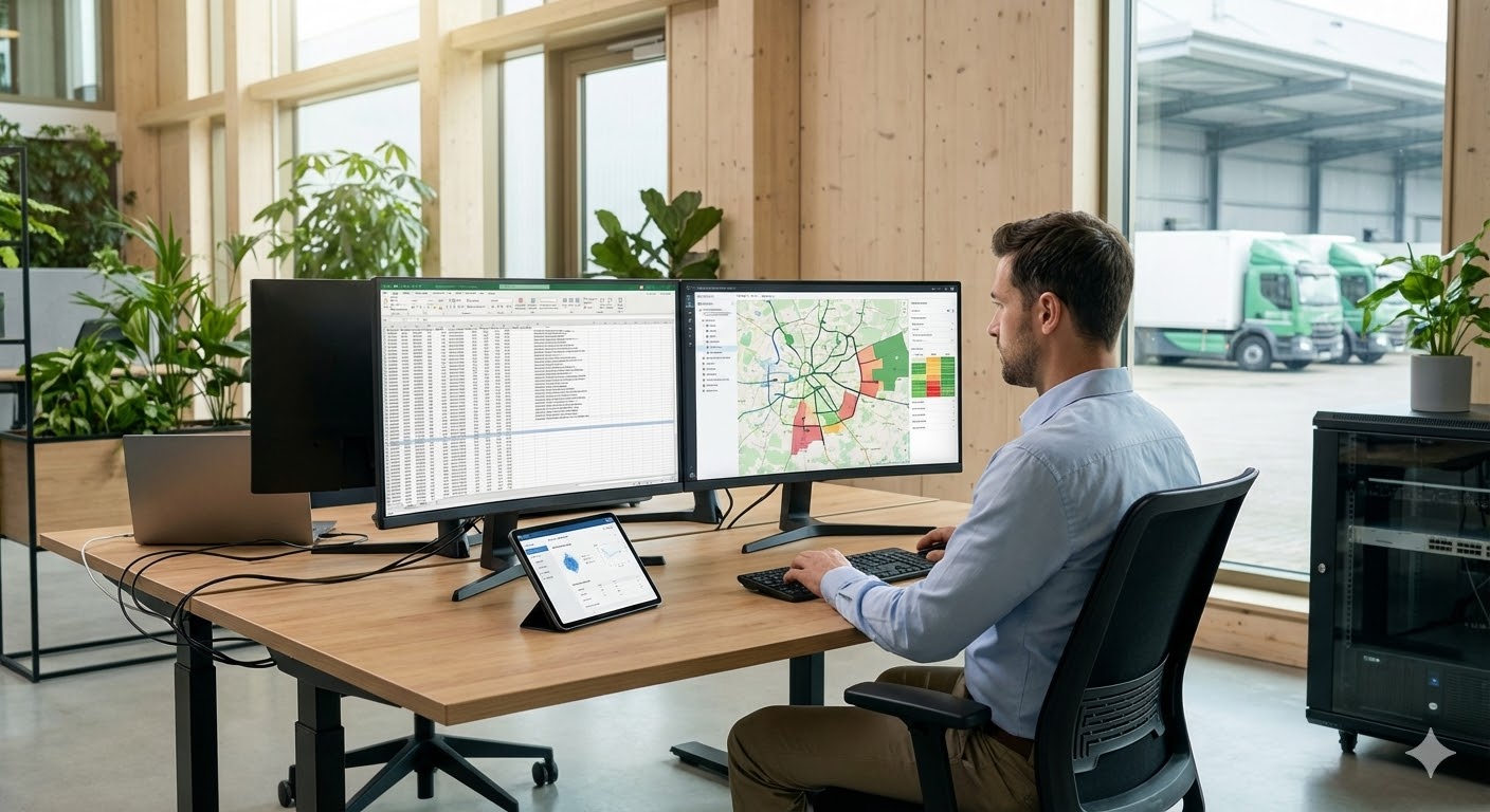 KI erkennt Leerfahrten